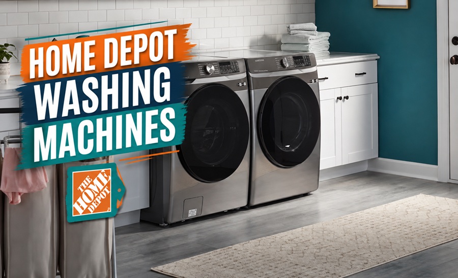 home depot washing machines