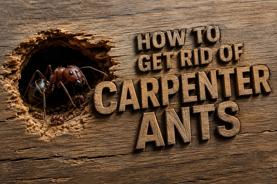how to get rid of carpenter ants